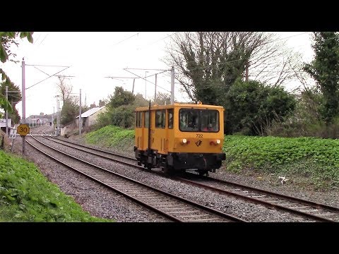 Inspection Car number 722 runs around North Dublin, incl Howth Branch.