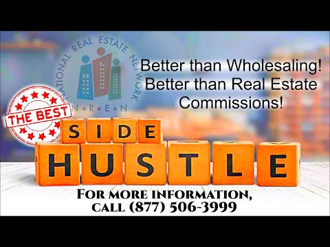 The Best Side Hustle Better than Wholesaling! Better than Real Estate Commissions!