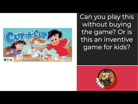 The Purge: # 2524 Cup-A-Cup: A dice rolling, real time cup grabbing good time