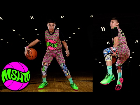 Gabriel Zieba is a SHARP SHOOTER at MSHTV Camp - Class of 2021 Basketball