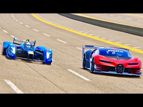 RedBull X2010 vs Bugatti Vision GT Ferrari F1 2004 Engine - Nardo Speed Ring