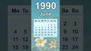 Download lagu June 1990 Calendar mp3