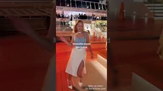 Si te quiere divertir aboard Msc Euribia in Dubai with msc friend Daria lifestyle 🙏