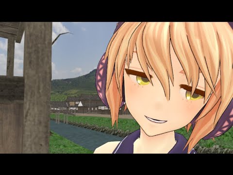 [Touhou MMD]  Miko hitting on Tojiko