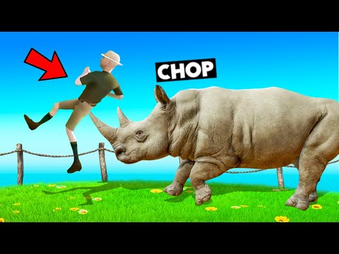 CHOP TROLLED ME INSIDE MY OWN ZOO USING CHEATS