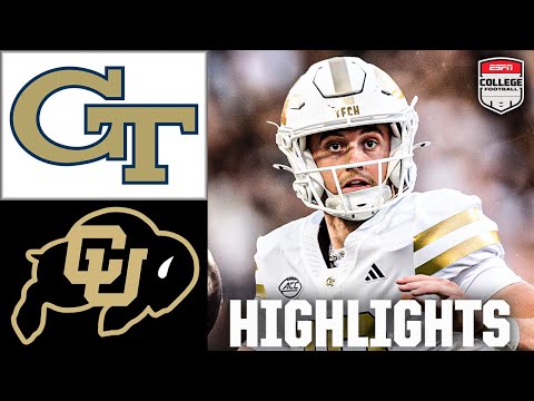 Georgia Tech Yellow Jackets vs. Colorado Buffaloes | Full Game Highlights | ESPN College Football