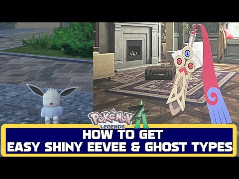 HOW TO GET EASY SHINY EEVEE & SHINY GHOST TYPES IN POKEMON LEGENDS Z-A!! - Shiny Hunting Guide