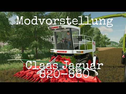 LS22 Mods (Ps4) Claas Jaguar 820-880  Modvorstellung  (Ps4,Ps5,Xbs,Xb1,Pc/Mac)