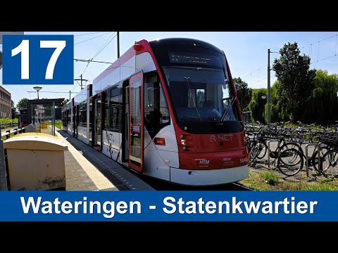 HTM lijn 17: Wateringen - Statenkwartier | HTM 5046 | 2025