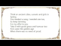 Augie March - The Offer Lyrics