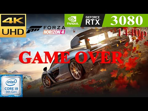Forza Horizon 4: RTX 3080 | 1440p | Max Extreme, Ultra, High, Medium & Low Settings | FPS Benchmark