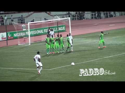 MISSED GOALS FROM Chisom Egbuchulam AGANTS NASARAWA UNITED