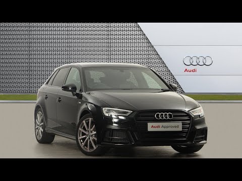 GM18OHO AUDI A3 TFSI  BLACK EDITION BLACK 2018, Derby Audi