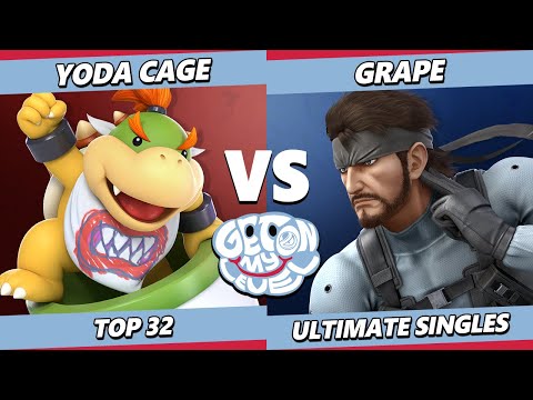 GOML 2023 - Grape (Snake) Vs. Yoda Cage (Bowser Jr.) Smash Ultimate - SSBU