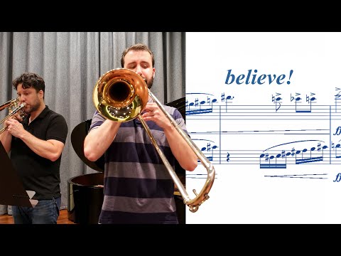 90 Seconds of Pure Trombone Love | Concerto for two trombones played by Ricardo Mollá & Zachary Bond