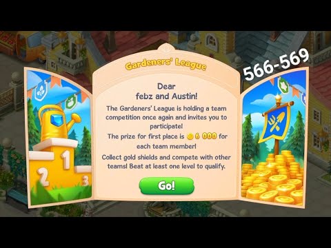 Gardenscapes 566-569