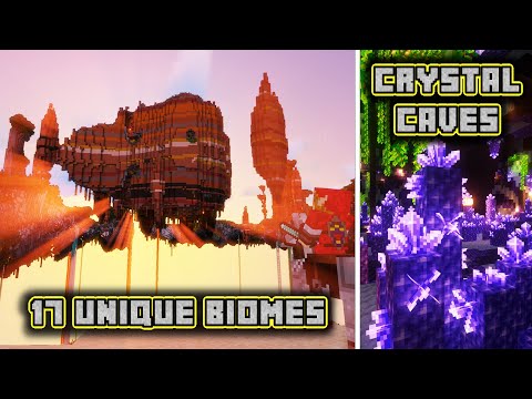 The Greatest Minecraft Floating Islands Map of all time