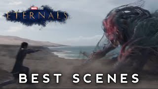 Marvel's Eternals Movie Best Scenes | Disney plus