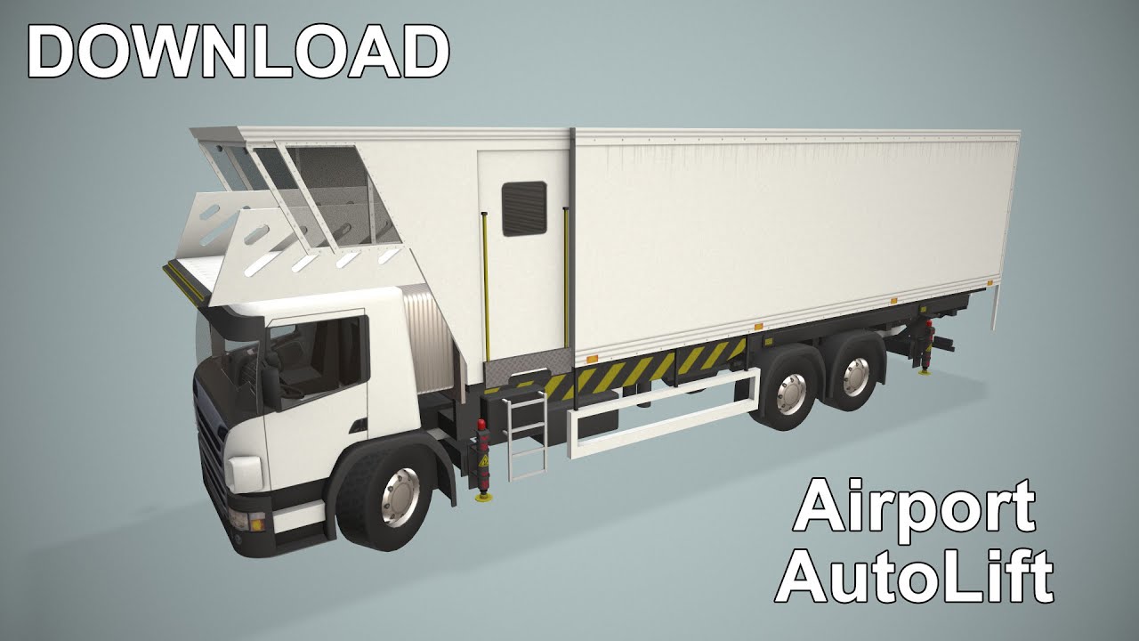 Luchthavenautolift --396-- 3D Model