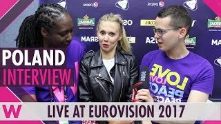 Kasia Mos (Poland) Interview @ Eurovision 2017