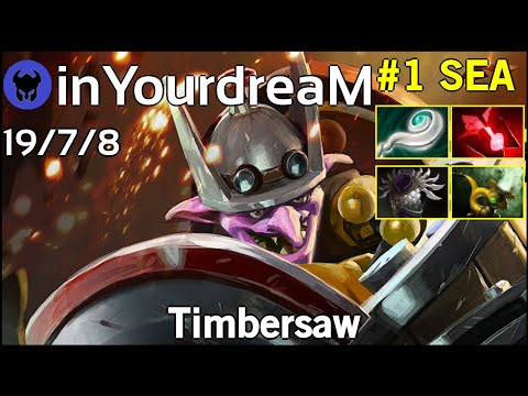 inYourdreaM [TNC.Tgr] plays Timbersaw!!! Dota 2 7.20