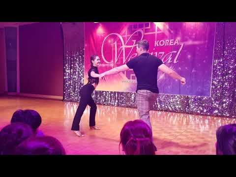 Semion Ovsiannikov & Maria Elizarova at Korea Westival 2019 Pro Show Demo