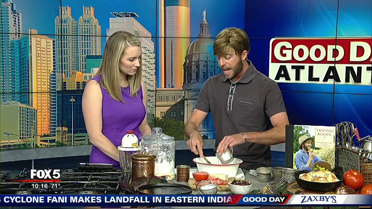 Trace Barnett stops by Good Day Atlanta with a Manchego cheese biscuit recipe