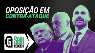 A estratégia de Eduardo Bolsonaro nos EUA para conter Alexandre de Moraes / GAZETA DO POVO