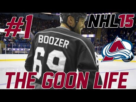 NHL 15 Be A Pro | The Goon Life Ep.1 | New Place, Same Booze [PS4]