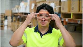 How to fit uvex ultrasonic safety goggles