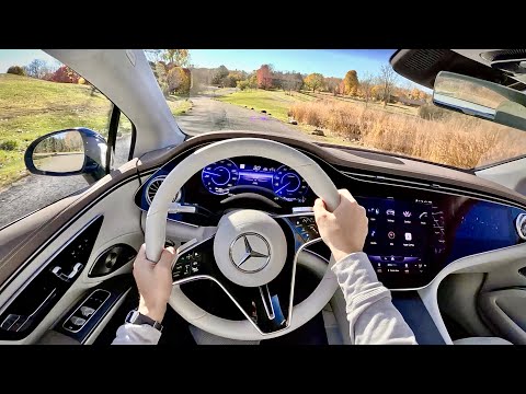 Thumbnail for 2022 Mercedes-Benz EQS 580 4MATIC - POV Review by GAZ, SEAT, Mercedes-Benz, Mercedes-Benz EQS, Car