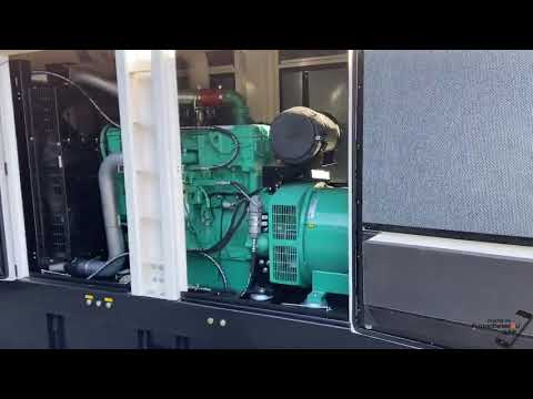 550kVA Silenced generator set with Perkins engine