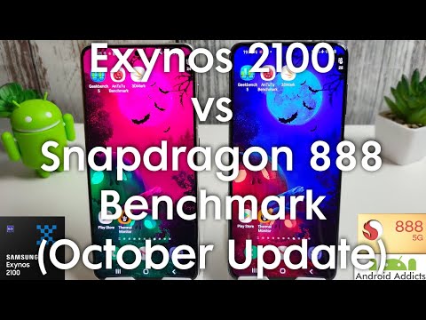 Galaxy S21 Benchmark Test October Update - Exynos 2100 vs Snapdragon 888
