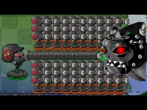 Doom Gatling Pea X 999 Doom Gatling Attack Dr.Zomboss Giga - Plants vs Zombies Hack