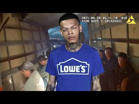 Fake Lowe's Truck w/ 17 illegal Immigrants Hidden Inside.