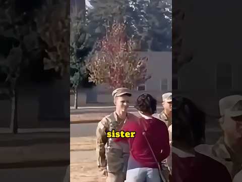 This Soldier Outranks His Sister in the Military and this Happened!!