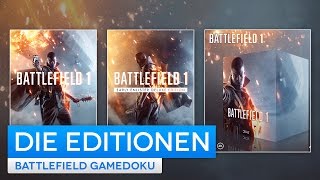 Battlefield 1 Übersicht zu den Spielversionen (Standard, Deluxe, Collectors Edition)