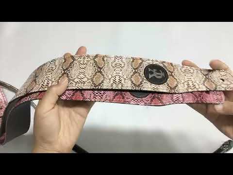 Pink Color Guitar Strap for Girl Women Guitar Player image 6