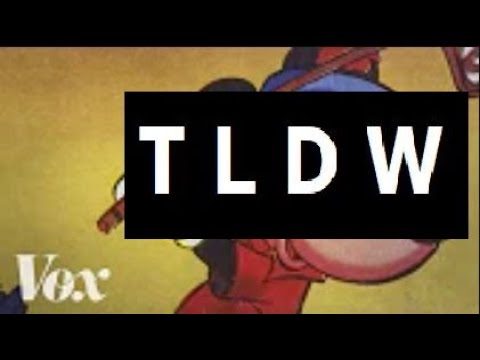 Why cartoon characters wear gloves according to Vox - TLDW