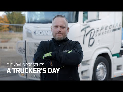 A Day of an Experienced Swedish Trucker