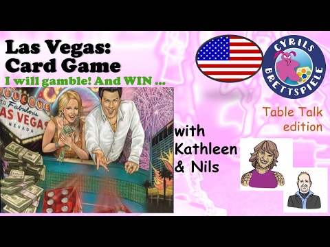 Cyrils Brettspiele - Table Talk Edition (eng.) - Las Vegas: Card Game - TK12