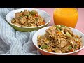 HOW TO COOK A QUICK CHINESE CHICKEN AND EGG FRIED RICE | CHINESE RICE RECIPE | DIARYOFAKITCHENLOVER