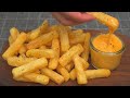 Crispy French Fries Cheese Sauce