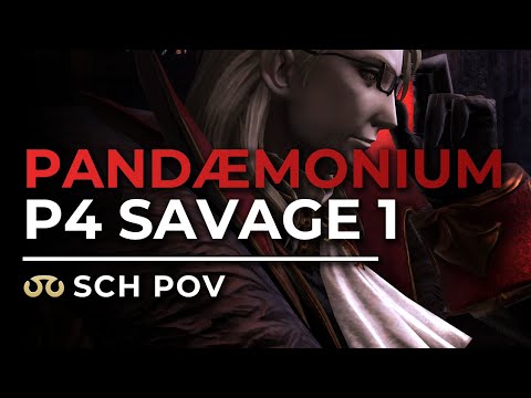 Asphodelos Fourth Circle Savage Phase 1 (P4S P1) Clear - SCH POV