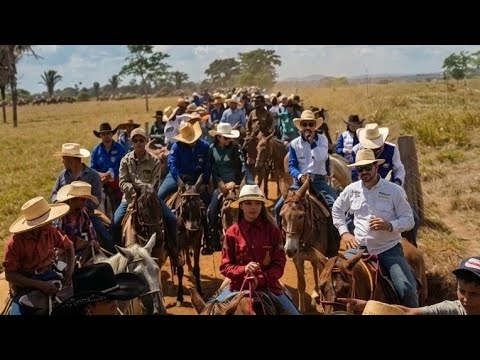 ​🤠 GRANDE CAVALGADA DA COMITIVA DOS PRIMOS EM VALE DO PARAÍSO - RO! 🐎🔥 
