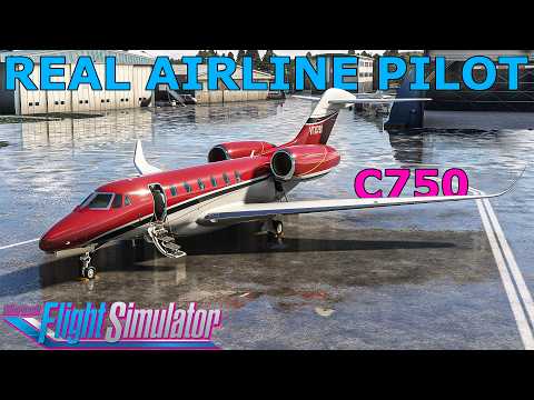 Higher, Faster, Further! FlightFX Citation X FULL FLIGHT GUIDE  with a Real Airline Pilot! MSFS