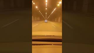 Dilbar dilbar car driving whatsapp status  tunnel 