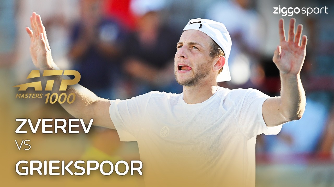 ONGEKEND! GRIEKSPOOR VERSLAAT DE TOPFAVORIET!! 😍😱 | Zverev vs Griekspoor | ATP Masters 1000 Canada