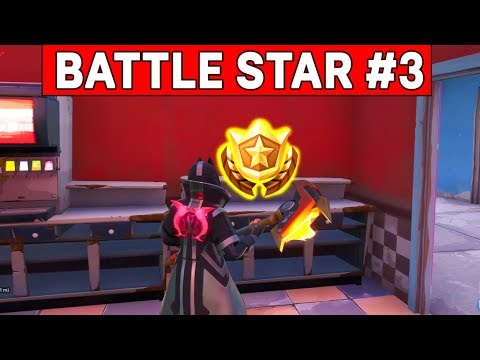 FORTNITE SEASON 10 WEEK 3 SECRET BATTLE STAR LOCATION! ( SEASON X )