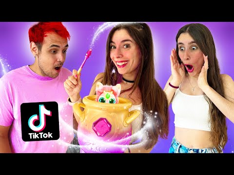 TESTING VIRAL TIKTOK TOYS! 1 | Lyna Vlogs